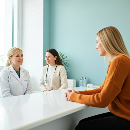 Compassionate surrogacy medical consultation at clinic